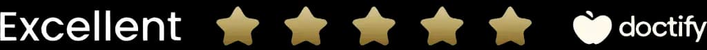 Excellent five-star patient rating on Doctify